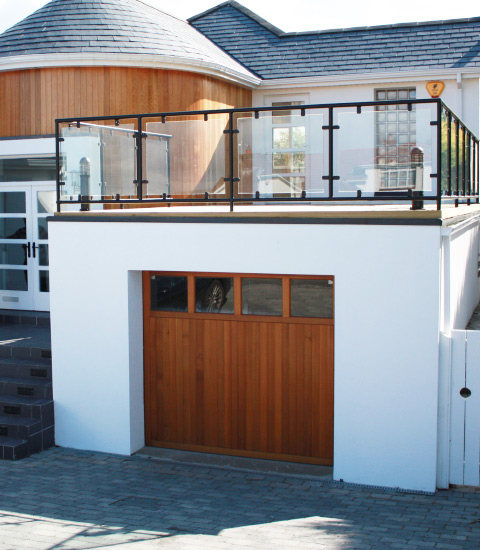 custom wooden garage doors belfast