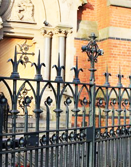 parish gates and railings in northern ireland